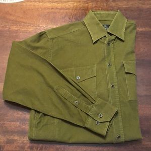 Bugatchi uomo green‎ shirt size S